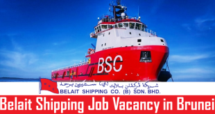 Belait Shipping Job Vacancy Brunei 2024