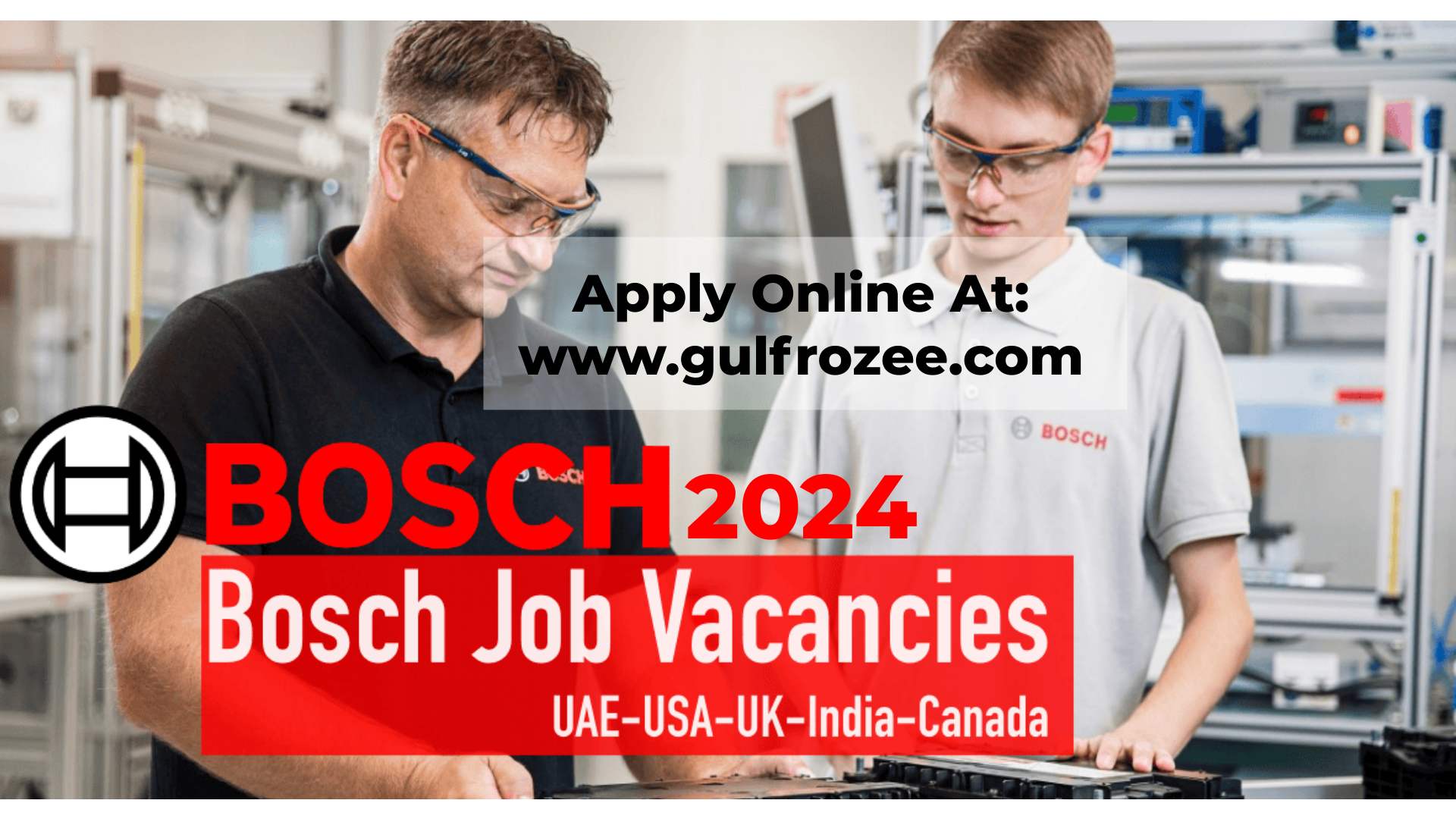 Bosch Jobs UAE-USA-UK-India-Canada 2024